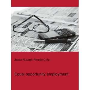 Equal opportunity employment Ronald Cohn Jesse Russell 