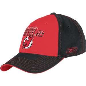  Reebok New Jersey Devils Center Ice Adjustable Hat Sports 