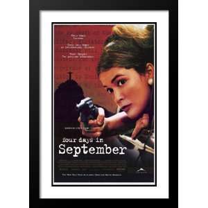  Four Days In September 32x45 Framed and Double Matted Movie 