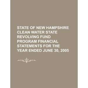  State of New Hampshire Clean Water State Revolving Fund 
