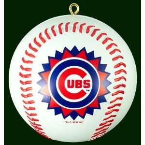  Chicago CUBS MLB Baseball Shaped Christmas ORNAMENT New Gift 