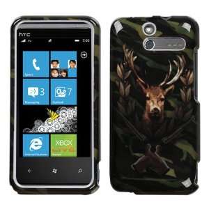  Deer Phone Protector Faceplate Cover For HTC Arrive Cell 