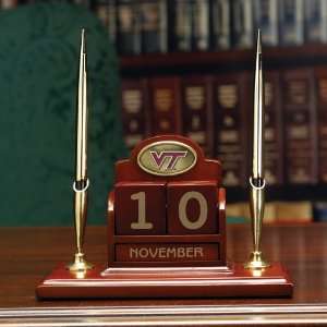  Tech Hokies Perpetual Calendar Virginia Tech