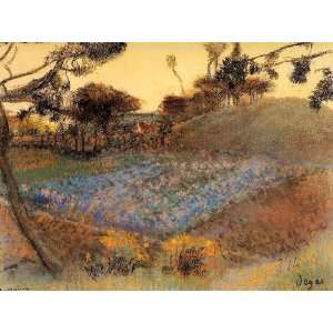   oil paintings   Edgar Degas   24 x 18 inches   Field of Flax Home