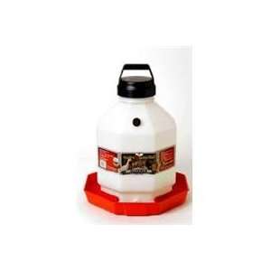  Best Quality Plastic Poultry Waterer / Red Size 5 Gallon 