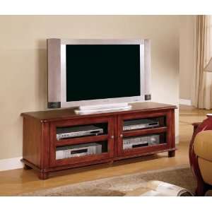    Walnut Finish TV Console Stand by Coaster Furniture
