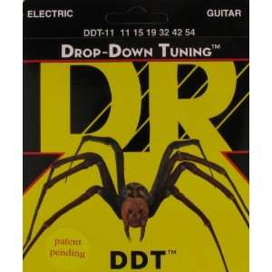  DR Strings Electric Guitar Drop Down Tuning, .011   .054 