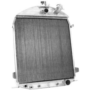   528BG AAC HiPro Silver Aluminum Radiator for Ford Model A Automotive