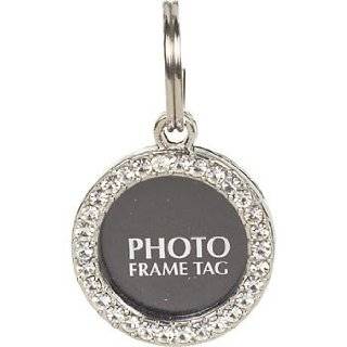  Blue Moon Plated Metal Dangle Charms, Silver Photo Frame 