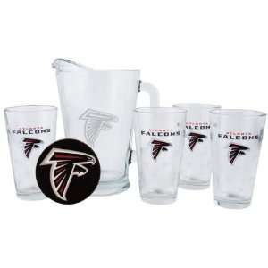 Atlanta Falcons Pint Glasses and Beer Pitcher Set  Atlanta Falcons 