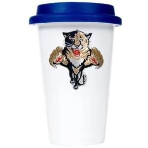    Florida Panthers Travel Coffee Cup With Lid