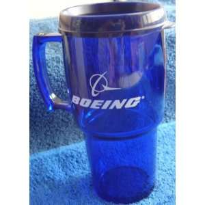  Boeing Large Coffee Travel Mug   Blue 