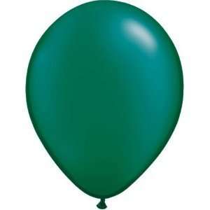  (100) Pearl Emerald Green 11 Qualatex Latex Balloons 