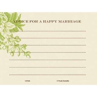 Advice for a Happy Marriage Cards Package of 20