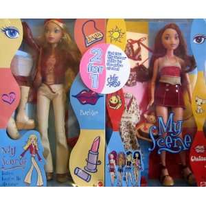  My Scene Barbie & Chelsea Dolls   2 Dolls w Extra Fashions 