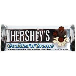 Hersheys Cookies n Creme Candy Bar 4 Grocery & Gourmet Food