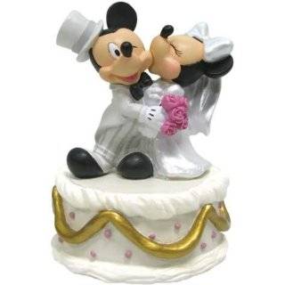 Disney Mickey & Minnie Wedding Ring Ornament 