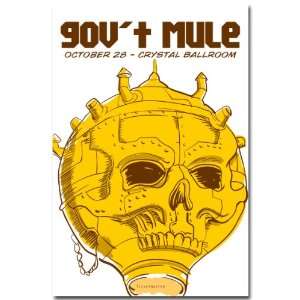  Govt Mule Poster   SB Concert Flyer   Mulennium
