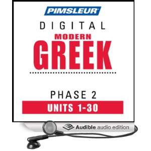 Greek (Modern) Phase 2, Units 1 30 Learn to Speak and Understand 