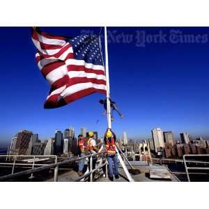  Flag Raising in Brooklyn, 2002