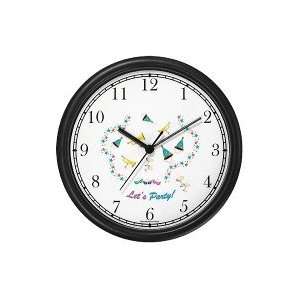Lets Party   New Years Celebration   JP   Wall Clock by WatchBuddy 