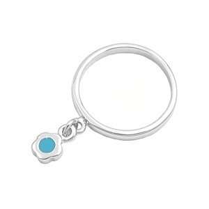   Silver 2mm Turquoise Stone Ring (Size 4   7)   Size 6 Jewelry