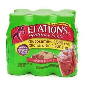  Elations Liquid Joint Health, Cranberry Apple, (4  6pk) or 