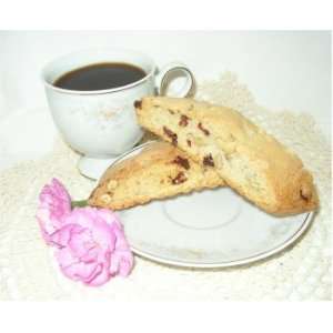   frosted CRANBERRY NUT Biscotti  Grocery & Gourmet Food