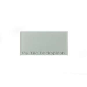  Glass Subway Tile 6 x 12 White Frosted