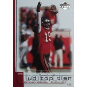  2001 Upper Deck Top Tier #168 Keyshawn Johnson Sports 