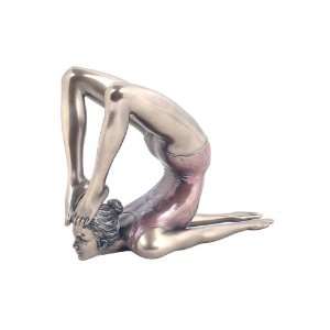   Woman performs Yoga Locust Position Keepsake Display