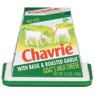 Chavrie with Basil and Roasted Garlic  Grocery & Gourmet 