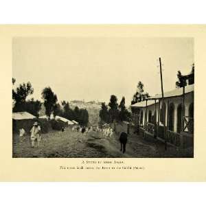  1935 Print Addis Ababa Ethiopia Abyssinia Streetscape 