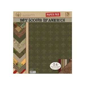  K&Company Boy Scouts of America Two Sided Paper Pad, 12 
