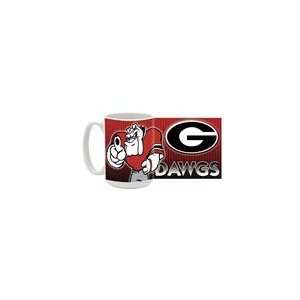  Georgia Bulldogs (Dawgs) 15oz Ceramic Mug Sports 