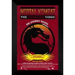  Mortal Kombat 27x40 FRAMED Movie Poster   Style A 1995 