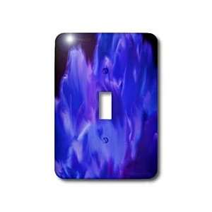 Yves Creations Graphics   Gorgeous Blue Flourish   Light Switch Covers 