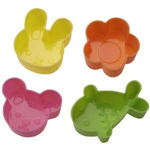  Animal Shape Silicon Cups