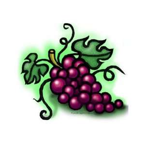  Grapes Round Sticker Arts, Crafts & Sewing