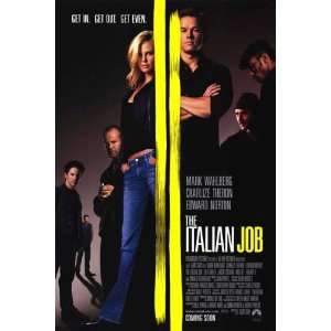  Italian Job 27 X 40 Original Theatrical Movie Poster 