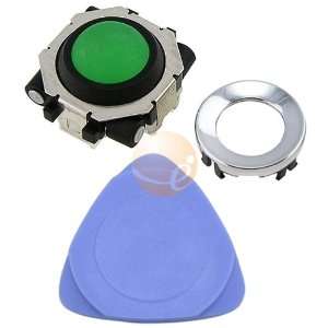 Green Trackball Replacement Kit + Cell Phone Clip on Case Opening Tool 