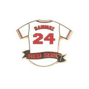   Pin   Boston Red Sox Manny Ramirez Jersey Pin