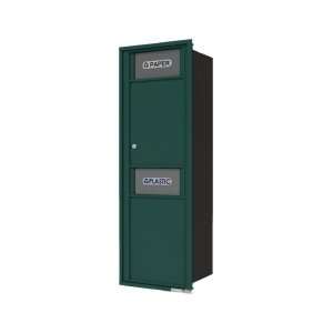  versatile™ Trash / Recycling Bins in Forest Green   51 1 