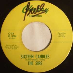 SOUL POPCORN THE SIRS Wow/Sixteen Candles CHARAY 33  