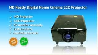   HD Home Theatre LED Projector Lamp Life 50,000 HRS Wii XBox PS3 Bluray