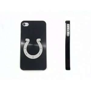 Black Apple iPhone 4 4S 4G Aluminum back hard case cover INDIANAPOLIS 