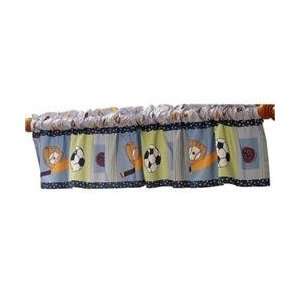    Lambs & Ivy Super Sports By Bedtime Originals Valance Baby