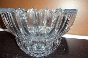 MIKASA ICE PALACE LEAD CRYSTAL 10 SERVING BOWL NEW  