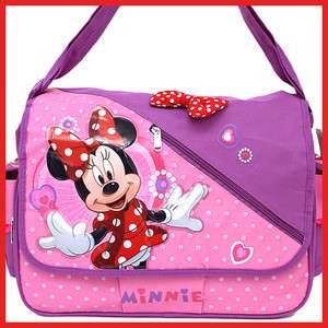 Disney Minnie Mouse School Messenger Bag /Diaper Bag /Shoulder Bag 