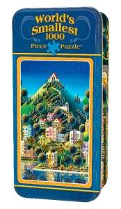 Andy Russell Hidden Village Worlds Smallest Jigsaw Puzzle   1000 pc 